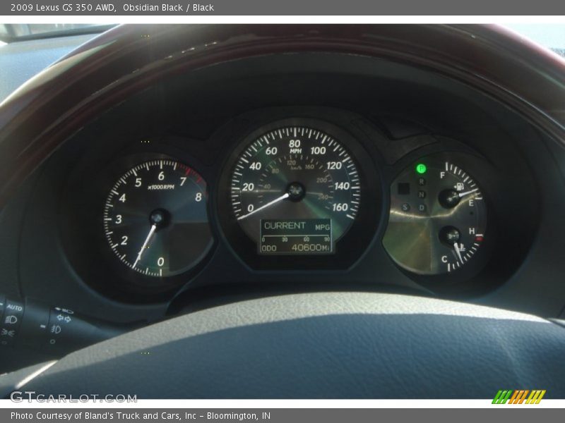 Obsidian Black / Black 2009 Lexus GS 350 AWD