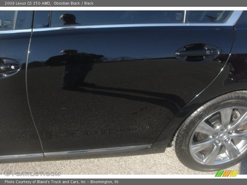 Obsidian Black / Black 2009 Lexus GS 350 AWD