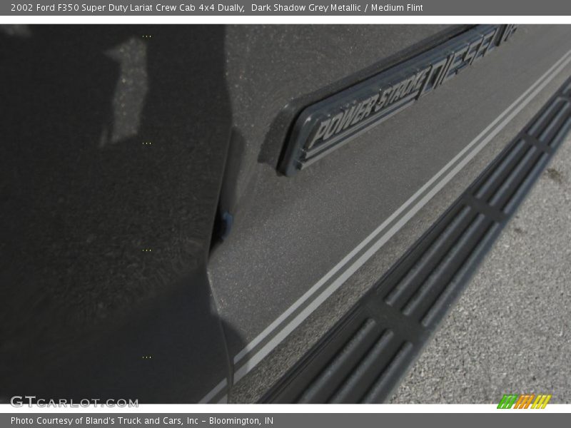Dark Shadow Grey Metallic / Medium Flint 2002 Ford F350 Super Duty Lariat Crew Cab 4x4 Dually