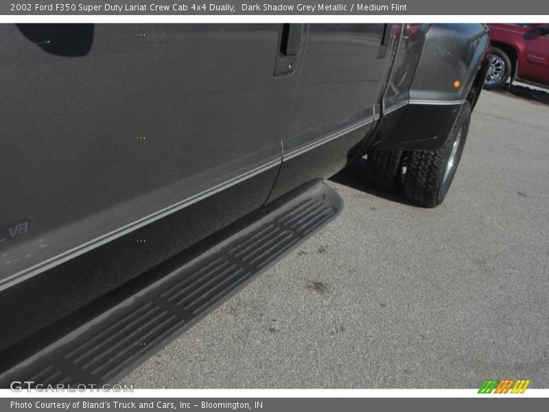 Dark Shadow Grey Metallic / Medium Flint 2002 Ford F350 Super Duty Lariat Crew Cab 4x4 Dually