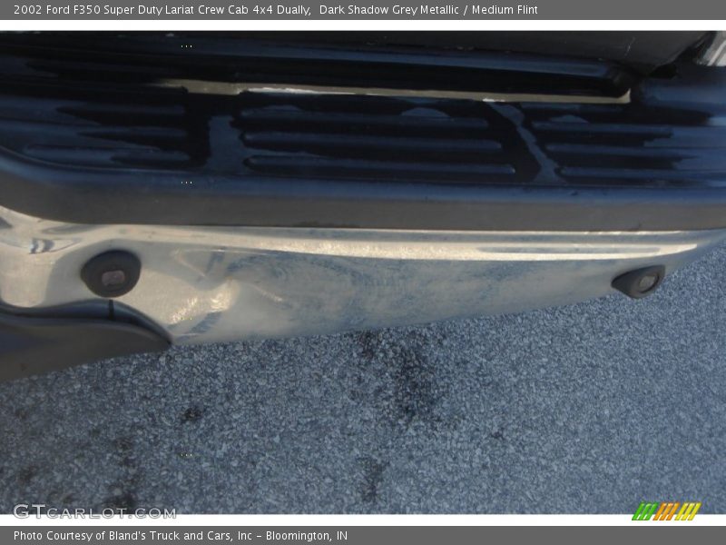 Dark Shadow Grey Metallic / Medium Flint 2002 Ford F350 Super Duty Lariat Crew Cab 4x4 Dually