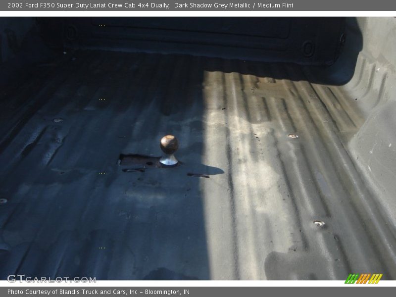 Dark Shadow Grey Metallic / Medium Flint 2002 Ford F350 Super Duty Lariat Crew Cab 4x4 Dually