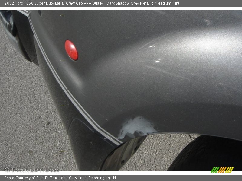 Dark Shadow Grey Metallic / Medium Flint 2002 Ford F350 Super Duty Lariat Crew Cab 4x4 Dually