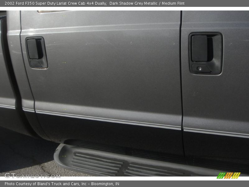 Dark Shadow Grey Metallic / Medium Flint 2002 Ford F350 Super Duty Lariat Crew Cab 4x4 Dually