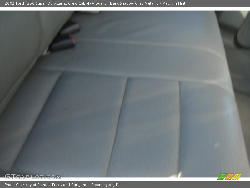 Dark Shadow Grey Metallic / Medium Flint 2002 Ford F350 Super Duty Lariat Crew Cab 4x4 Dually