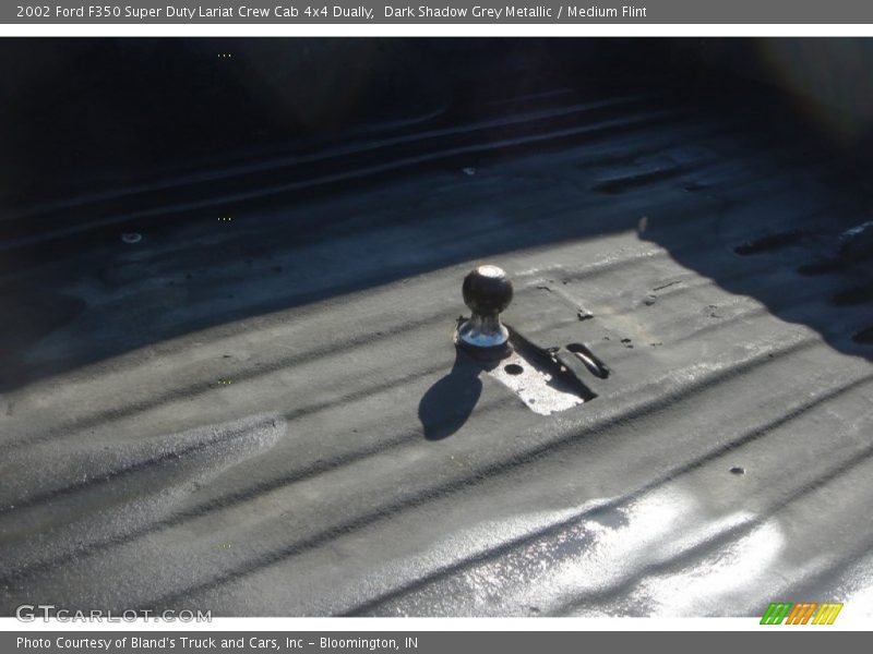 Dark Shadow Grey Metallic / Medium Flint 2002 Ford F350 Super Duty Lariat Crew Cab 4x4 Dually