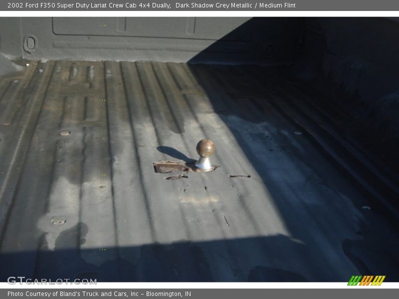 Dark Shadow Grey Metallic / Medium Flint 2002 Ford F350 Super Duty Lariat Crew Cab 4x4 Dually