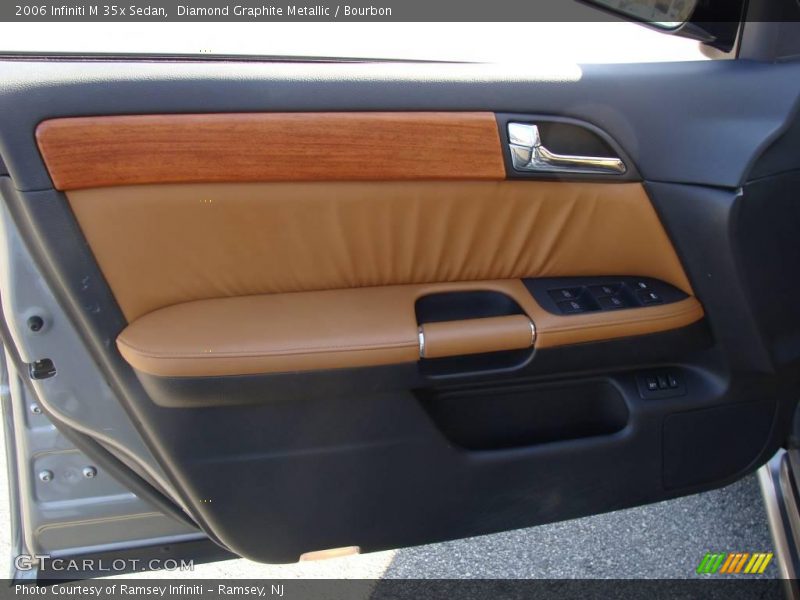 Diamond Graphite Metallic / Bourbon 2006 Infiniti M 35x Sedan