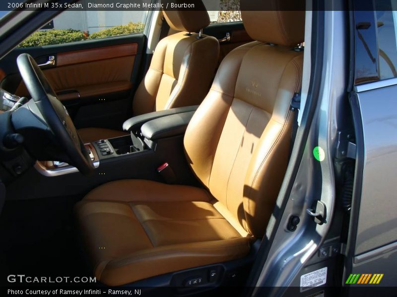 Diamond Graphite Metallic / Bourbon 2006 Infiniti M 35x Sedan