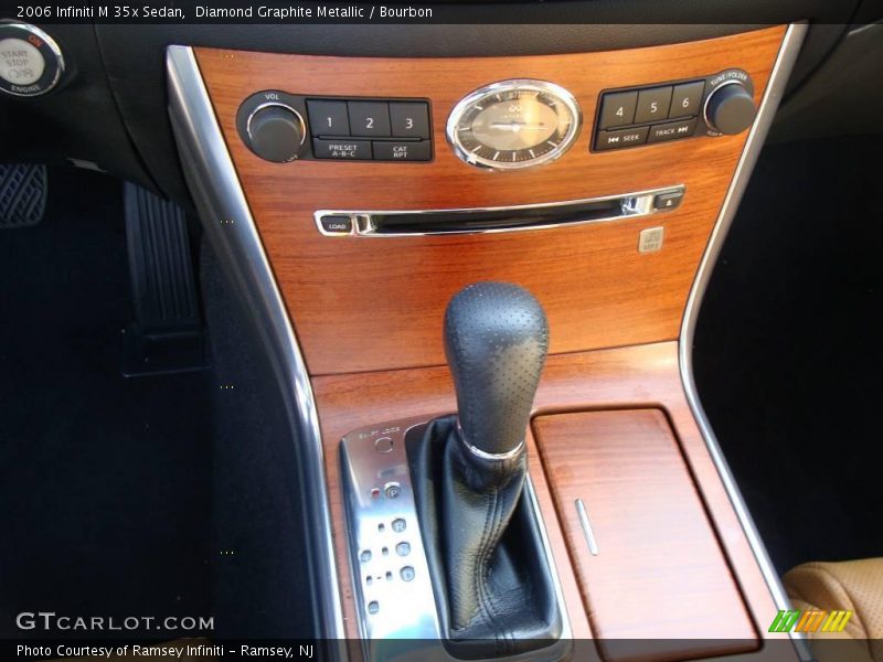 Diamond Graphite Metallic / Bourbon 2006 Infiniti M 35x Sedan