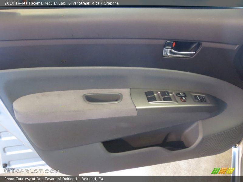 Silver Streak Mica / Graphite 2010 Toyota Tacoma Regular Cab