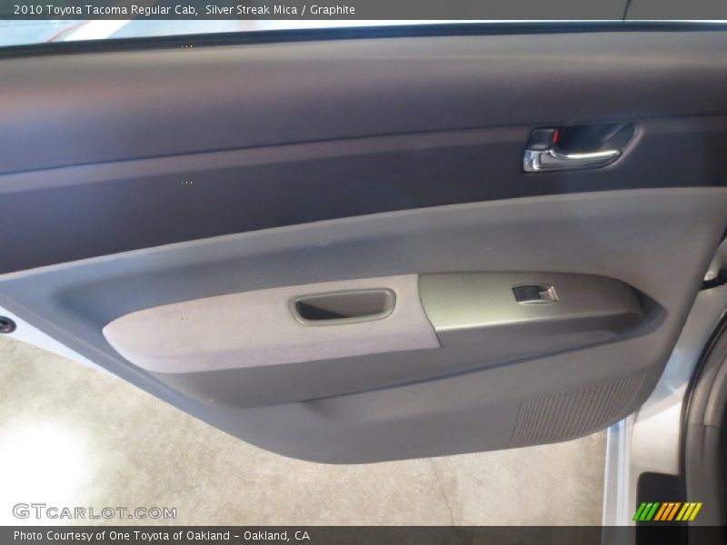 Silver Streak Mica / Graphite 2010 Toyota Tacoma Regular Cab