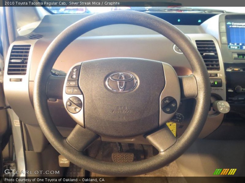 Silver Streak Mica / Graphite 2010 Toyota Tacoma Regular Cab