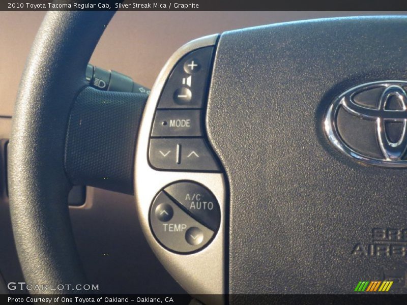 Silver Streak Mica / Graphite 2010 Toyota Tacoma Regular Cab