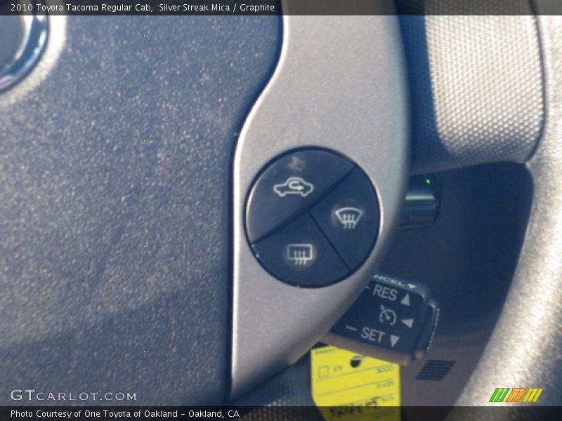 Silver Streak Mica / Graphite 2010 Toyota Tacoma Regular Cab