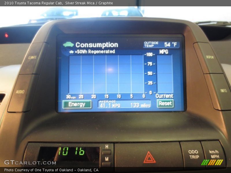 Silver Streak Mica / Graphite 2010 Toyota Tacoma Regular Cab