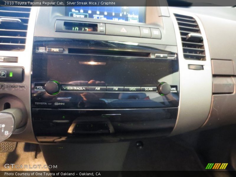 Silver Streak Mica / Graphite 2010 Toyota Tacoma Regular Cab