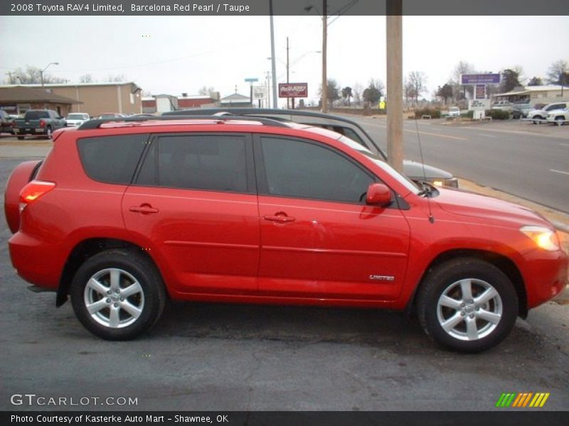  2008 RAV4 Limited Barcelona Red Pearl