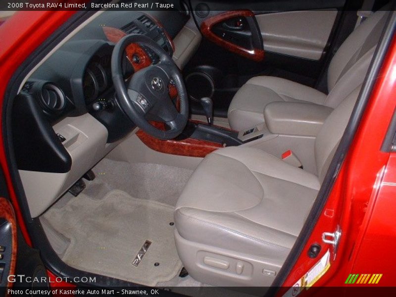  2008 RAV4 Limited Taupe Interior