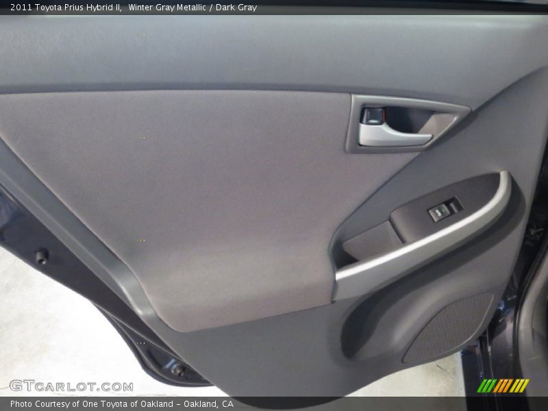 Winter Gray Metallic / Dark Gray 2011 Toyota Prius Hybrid II