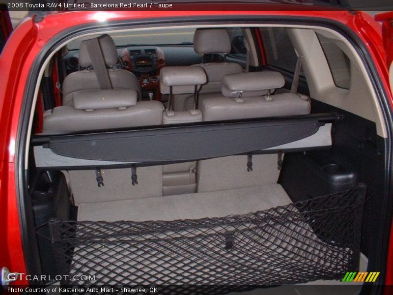 Barcelona Red Pearl / Taupe 2008 Toyota RAV4 Limited