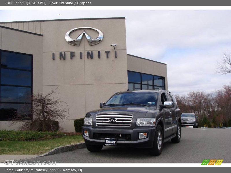 Silver Graphite / Graphite 2006 Infiniti QX 56 4WD