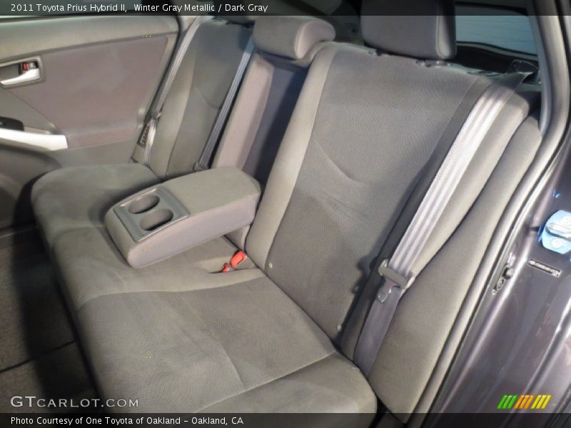 Winter Gray Metallic / Dark Gray 2011 Toyota Prius Hybrid II
