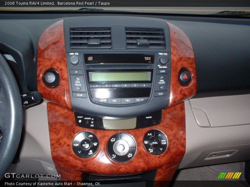 Barcelona Red Pearl / Taupe 2008 Toyota RAV4 Limited