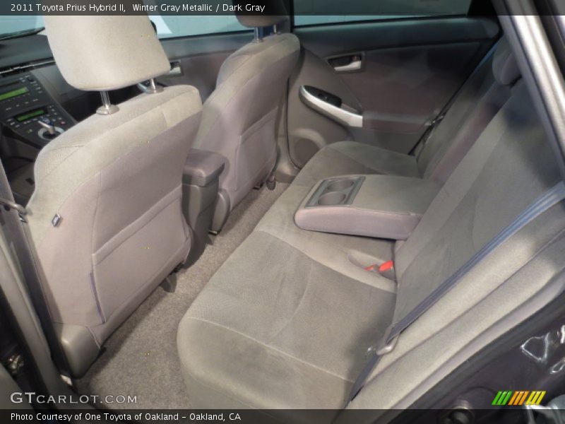 Winter Gray Metallic / Dark Gray 2011 Toyota Prius Hybrid II