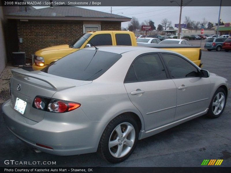 Smokestone / Beige 2008 Mazda MAZDA6 i Sport Sedan