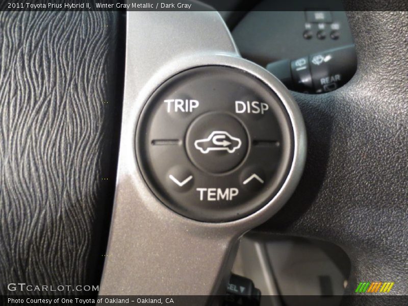 Winter Gray Metallic / Dark Gray 2011 Toyota Prius Hybrid II