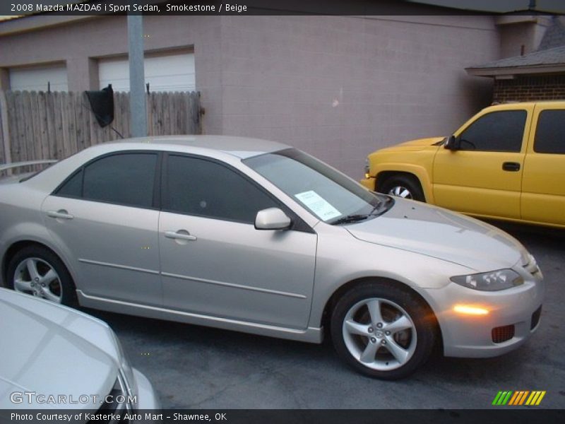 Smokestone / Beige 2008 Mazda MAZDA6 i Sport Sedan