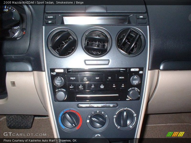 Smokestone / Beige 2008 Mazda MAZDA6 i Sport Sedan