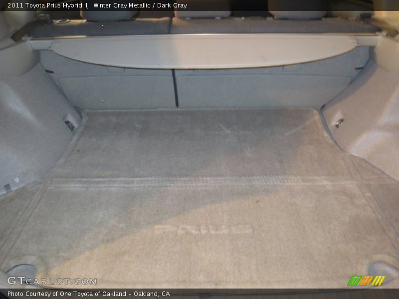 Winter Gray Metallic / Dark Gray 2011 Toyota Prius Hybrid II