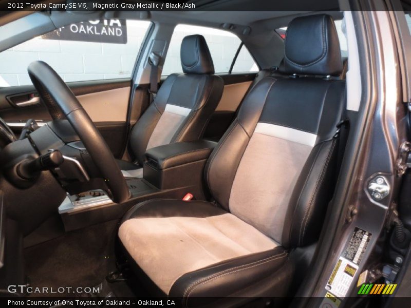 Magnetic Gray Metallic / Black/Ash 2012 Toyota Camry SE V6