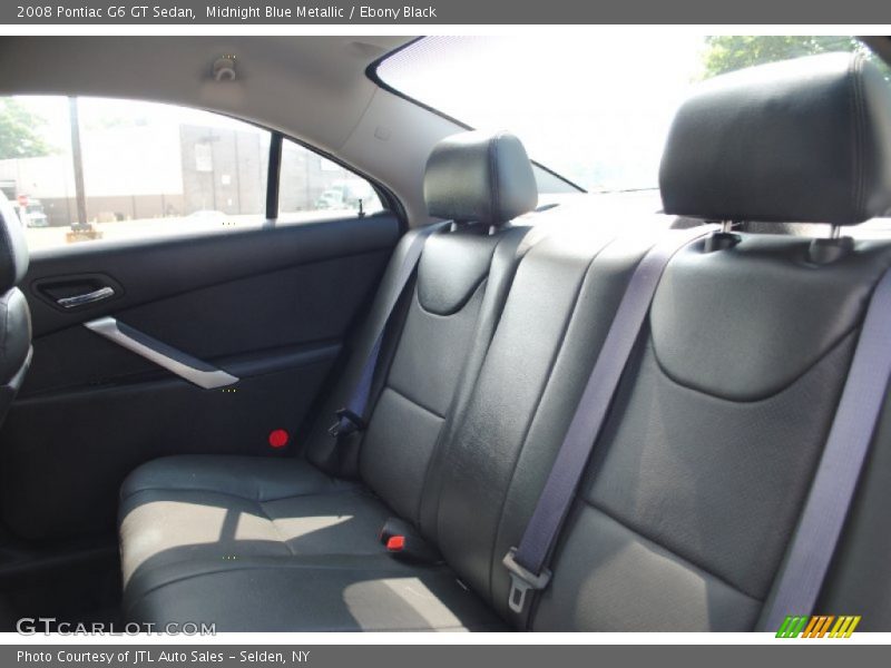 Midnight Blue Metallic / Ebony Black 2008 Pontiac G6 GT Sedan