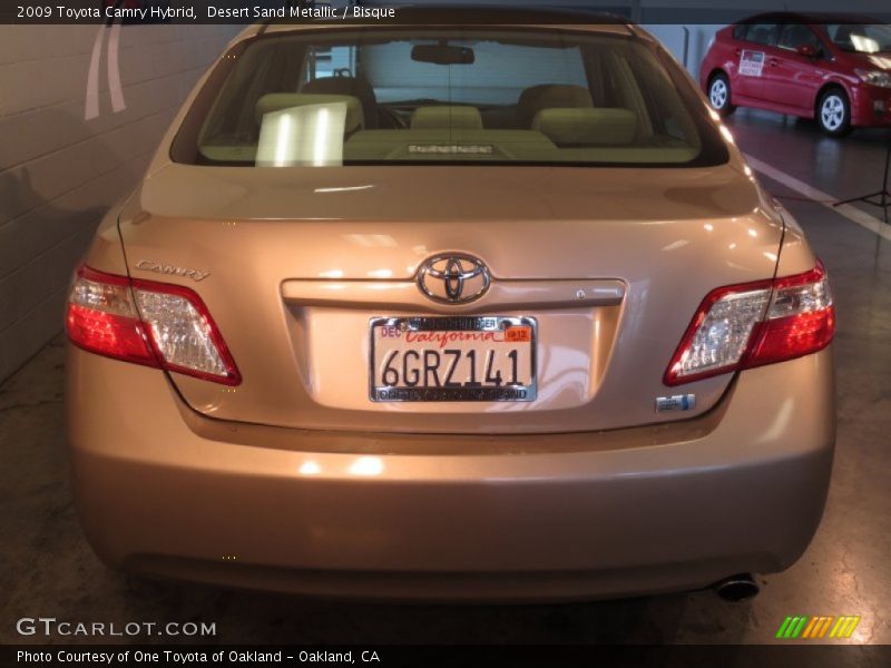 Desert Sand Metallic / Bisque 2009 Toyota Camry Hybrid