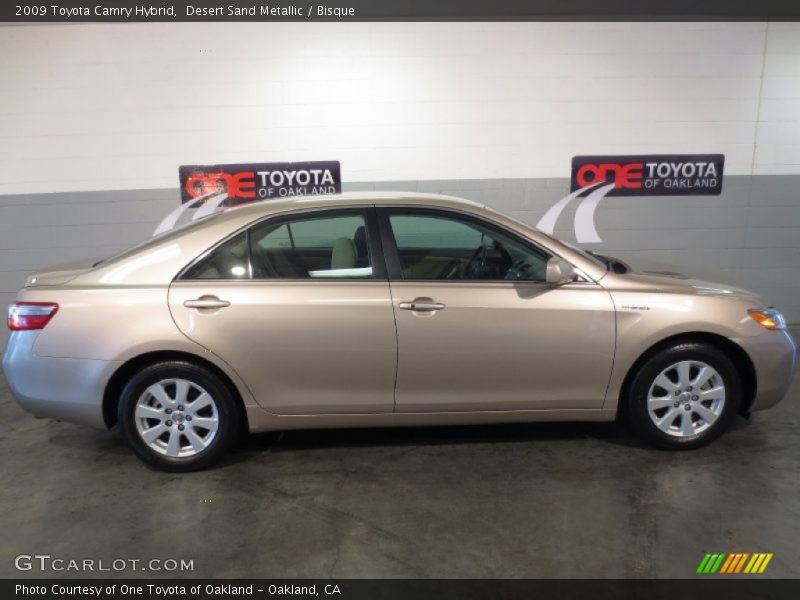 Desert Sand Metallic / Bisque 2009 Toyota Camry Hybrid