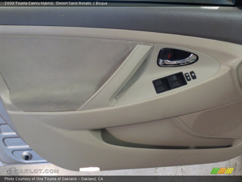 Desert Sand Metallic / Bisque 2009 Toyota Camry Hybrid