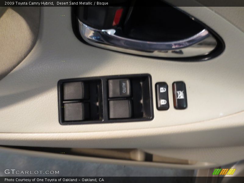 Desert Sand Metallic / Bisque 2009 Toyota Camry Hybrid
