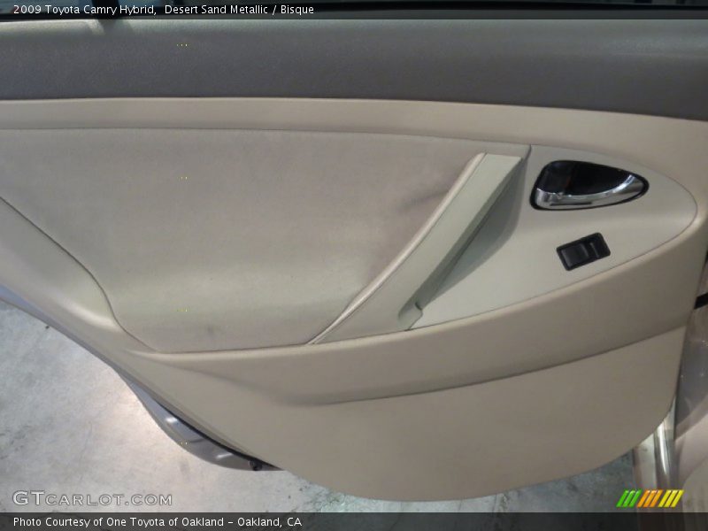 Desert Sand Metallic / Bisque 2009 Toyota Camry Hybrid