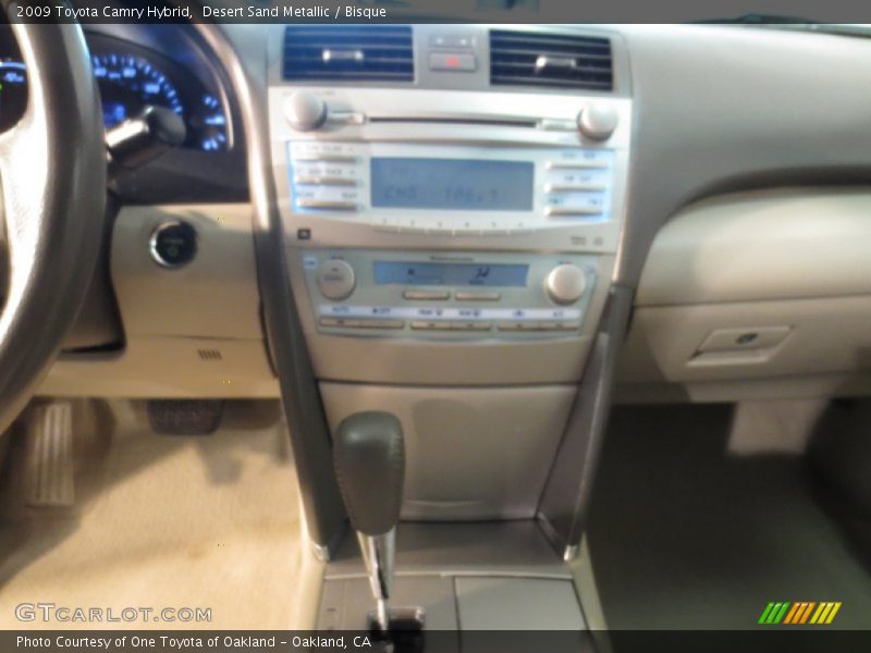 Desert Sand Metallic / Bisque 2009 Toyota Camry Hybrid