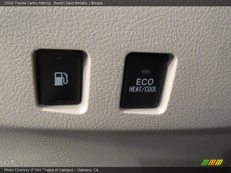 Desert Sand Metallic / Bisque 2009 Toyota Camry Hybrid