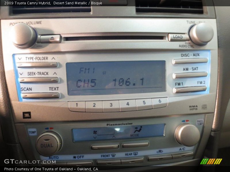 Desert Sand Metallic / Bisque 2009 Toyota Camry Hybrid