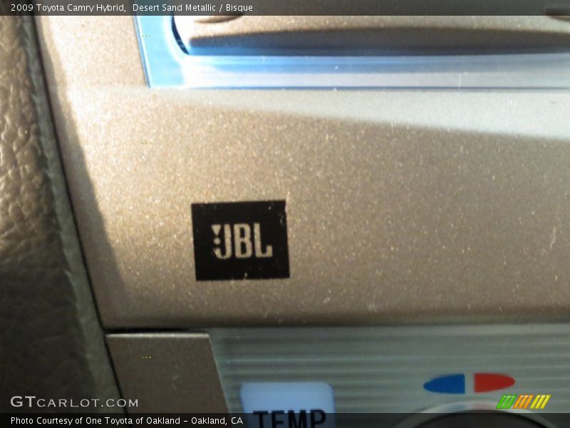 Desert Sand Metallic / Bisque 2009 Toyota Camry Hybrid