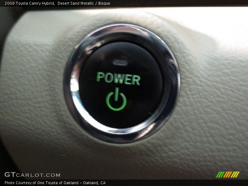 Desert Sand Metallic / Bisque 2009 Toyota Camry Hybrid
