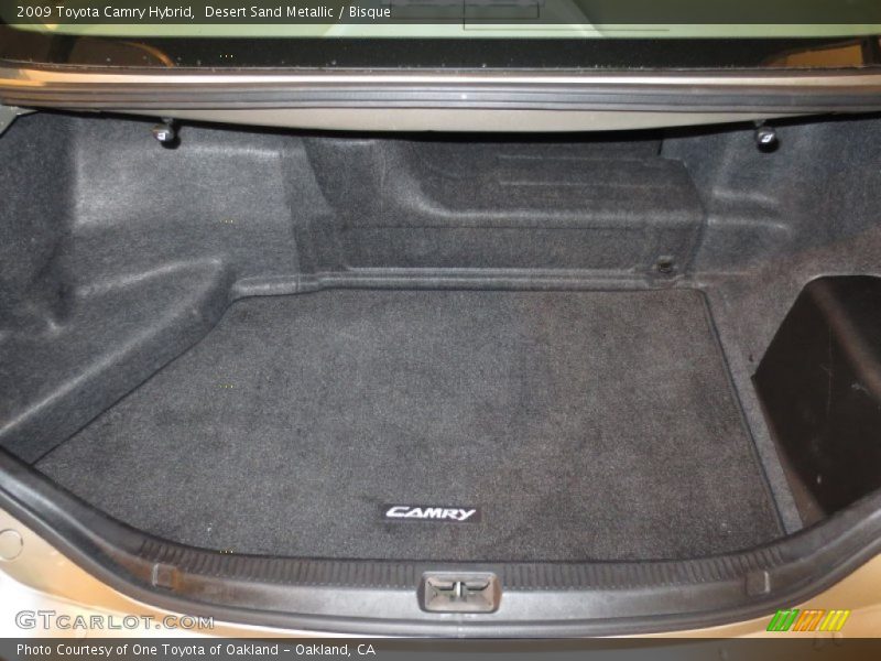 Desert Sand Metallic / Bisque 2009 Toyota Camry Hybrid
