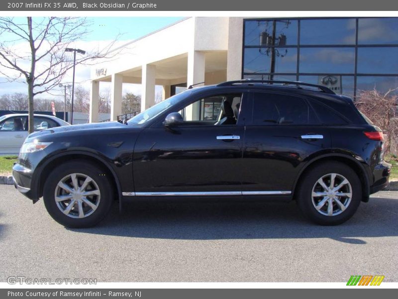 Black Obsidian / Graphite 2007 Infiniti FX 35 AWD