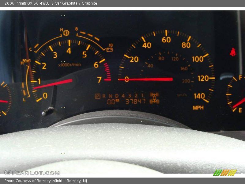 Silver Graphite / Graphite 2006 Infiniti QX 56 4WD