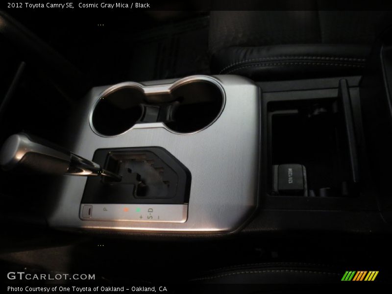 Cosmic Gray Mica / Black 2012 Toyota Camry SE
